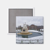 ロンドン素晴らしイギリス建築冬 マグネット (正面/裏面)