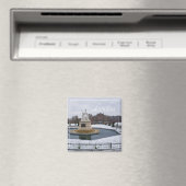 ロンドン素晴らしイギリス建築冬 マグネット (インサイチュ (食洗機))