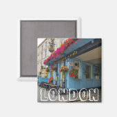 ロンドン素晴らしイギリス通り建築 マグネット (正面/裏面)