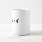 ロンドン素晴らしイギリス コーヒーマグカップ (中央)