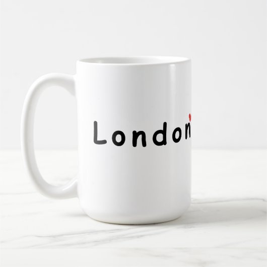 ロンドン素晴らしイギリス コーヒーマグカップ (左)