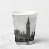 ロンドン統一されたイギリス王国ビッグベンUK 紙コップ (裏面)