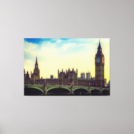 ロンドン統一されたイギリス王国議会UK キャンバスプリント