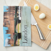 ロンドン統一されたキングダムビッグベンビュー キッチンタオル (四つ折り)