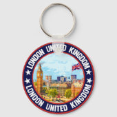 ロンドン統一された王国 キーホルダー (裏面)