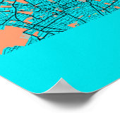 ロンドン統一された – キングダムグロリアの地図 ポスター (角)