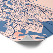 ロンドン統一された – キングダムブリーズシティマップ ポスター (角)