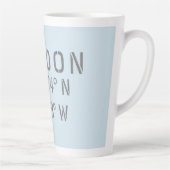 ロンドン緯度と経度 カフェラテマグ (右)