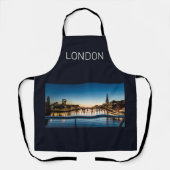 ロンドン英国スカイライン統一されたキングダムイングランド土産 エプロン (正面)