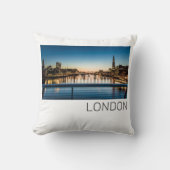 ロンドン英国スカイライン統一されたキングダムイングランド土産 クッション (正面)