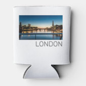 ロンドン英国スカイライン統一されたキングダムイングランド土産 缶クーラー (正面)