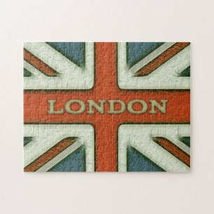 ロンドン英国国旗 ジグソーパズル