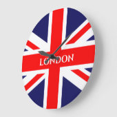 ロンドン英国国旗 ラージ壁時計 (傾斜)