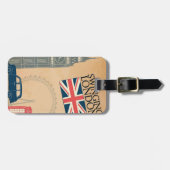ロンドン荷物タグ ラゲッジタグ (正面横)