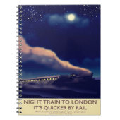 ロンドン行き夜行列車 ノートブック (正面)