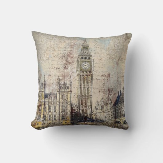 ロンドン装飾用クッション クッション (正面)