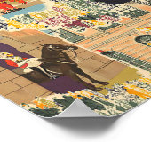 ロンドン観光 – 英国 ポスター (角)