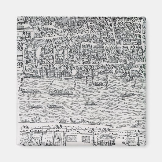 ロンドン計画、c.1560-70 マグネット (正面)
