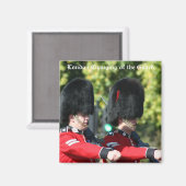 ロンドン警備員の変更 マグネット (正面/裏面)