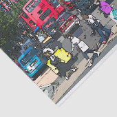 ロンドン赤バス漫画漫画通りイギリス 薄葉紙 (詳細)