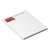 ロンドン赤バス ノートパッド (アングル)