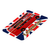 ロンドン赤バス マグネット (左側)