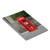 ロンドン赤電話ブース ノートブック (右側)