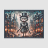 ロンドン走で恐怖に満ちたホラー処女猫の街 薄葉紙 (正面)