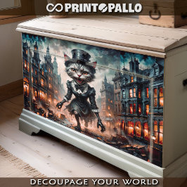 ロンドン走で恐怖に満ちたホラー処女猫の街 薄葉紙