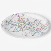 ロンドン輸送プレート ペーパープレート (アングル)