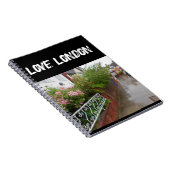 ロンドン通りとレインイングランド ノートブック (右側)