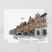 ロンドン通りシーン ポストカード (正面/裏面)