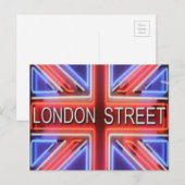ロンドン通り郵便 ポストカード (正面/裏面)