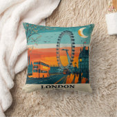 ロンドン通り クッション (ブランケット)