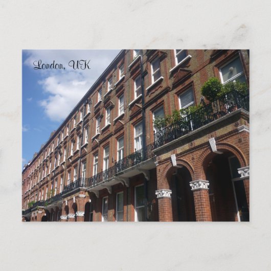 ロンドン通り ポストカード (正面)