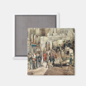 ロンドン通り, 1869 マグネット (正面/裏面)