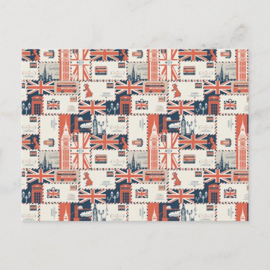 ロンドン郵便はがき ポストカード (正面)