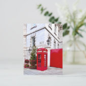 ロンドン郵便はがき(赤) ポストカード (スタンド正面)