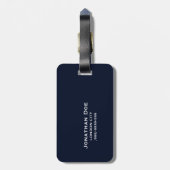 ロンドン都市ビッグベン英国国旗の旗の荷物のラベル ラゲッジタグ (裏面縦)