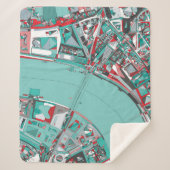 ロンドン都市構造の地図 シェルパブランケット (正面)