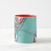 ロンドン都市構造の地図 マグカップ (中央)