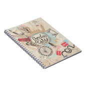 ロンドン都市落書きの芸術 ノートブック (右側)