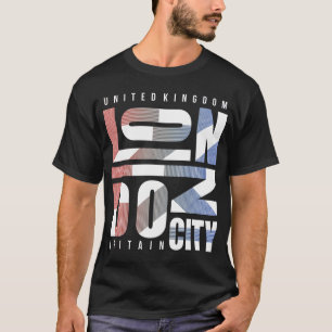 ロンドン都市-イギリス Tシャツ