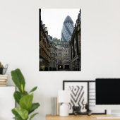 ロンドン金融地区 ポスター (ホームオフィス)