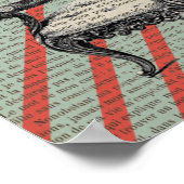 ロンドン電話ブースビクトリアンジュビリークラウン ポスター (角)