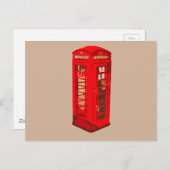 ロンドン電話 ポストカード (正面/裏面)