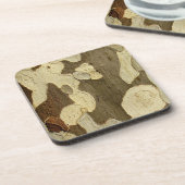 ロンドン飛行機ツリーバーク懸命プラスティックコースター コースター (左側)