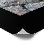 ロンドン飛行機ツリーリーフ ポスター (角)