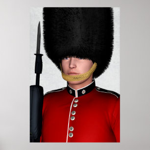 ロンドン駐在イギリス近衛兵 ポスター
