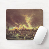 ロンドン1666年の素晴らしい火 マウスパッド (マウス)
